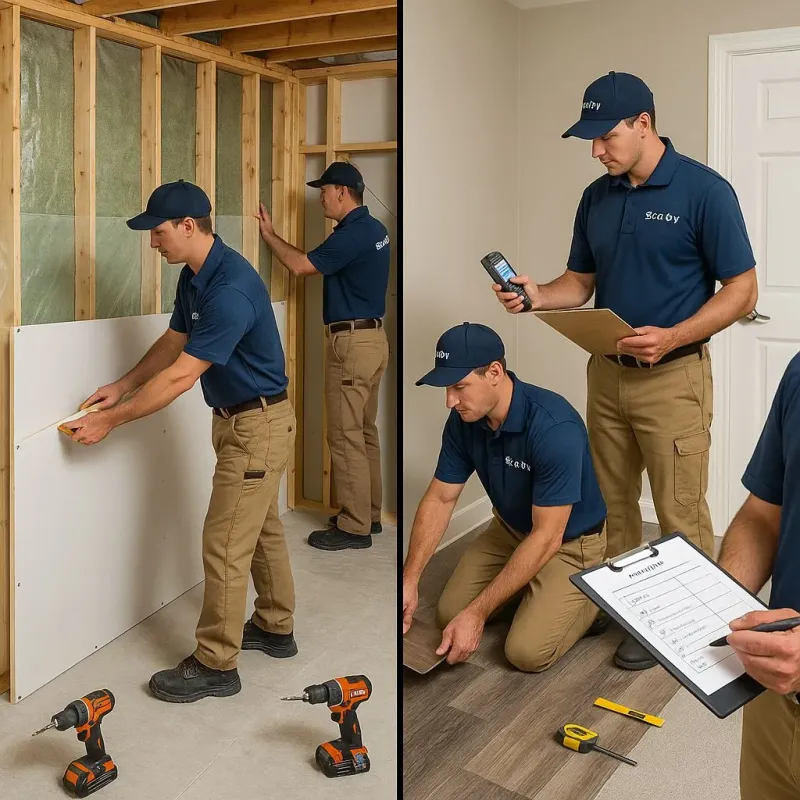 Repairs and Reconstruction process in Russellton, PA